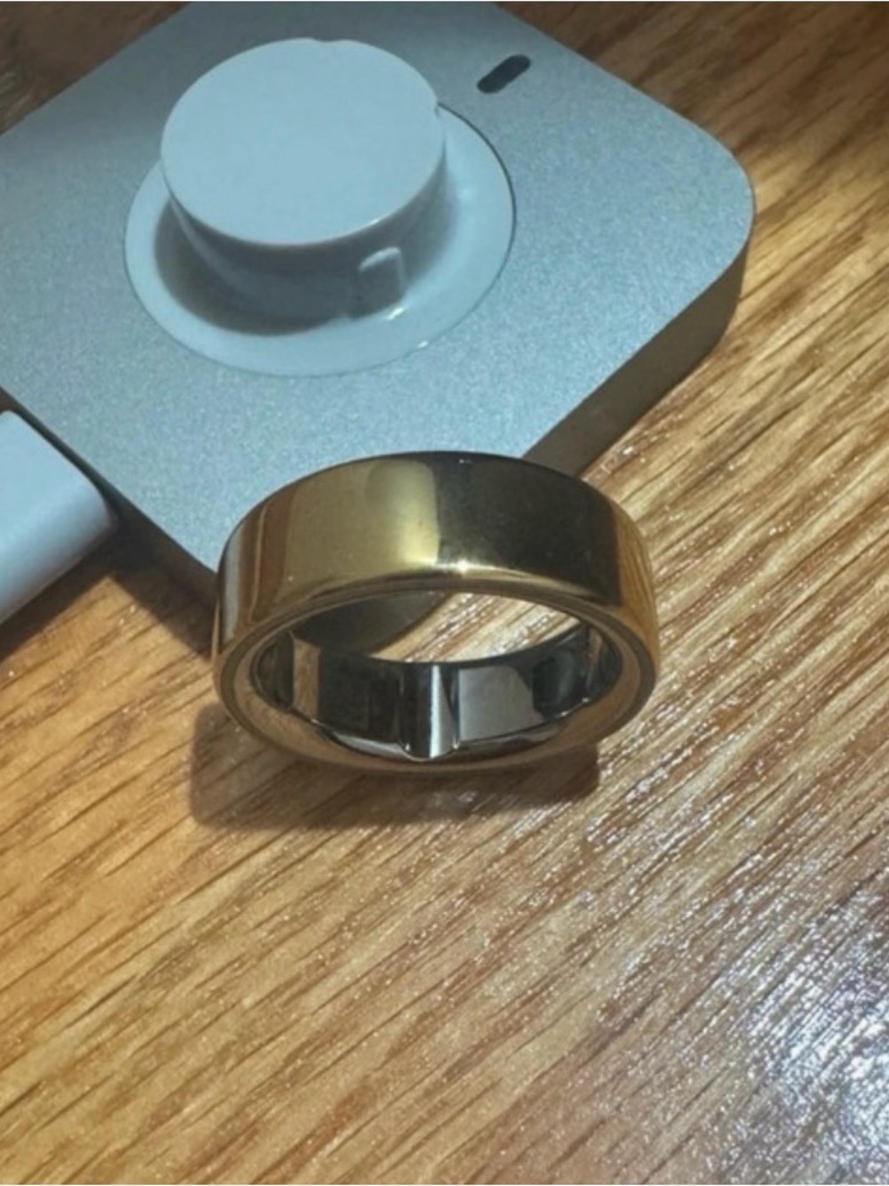 Oura Two-Tone Gold and Silver Band Ring